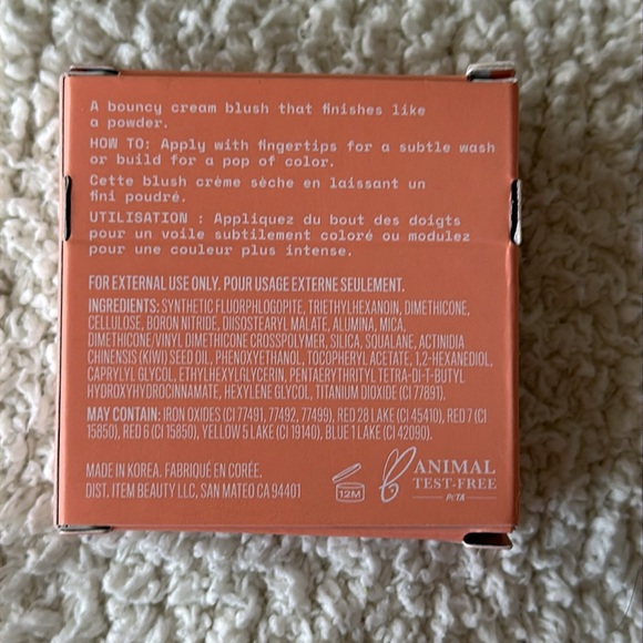 BNIB- Item Beauty by Addison Rae Blush- Admit It - Picture 5 of 6